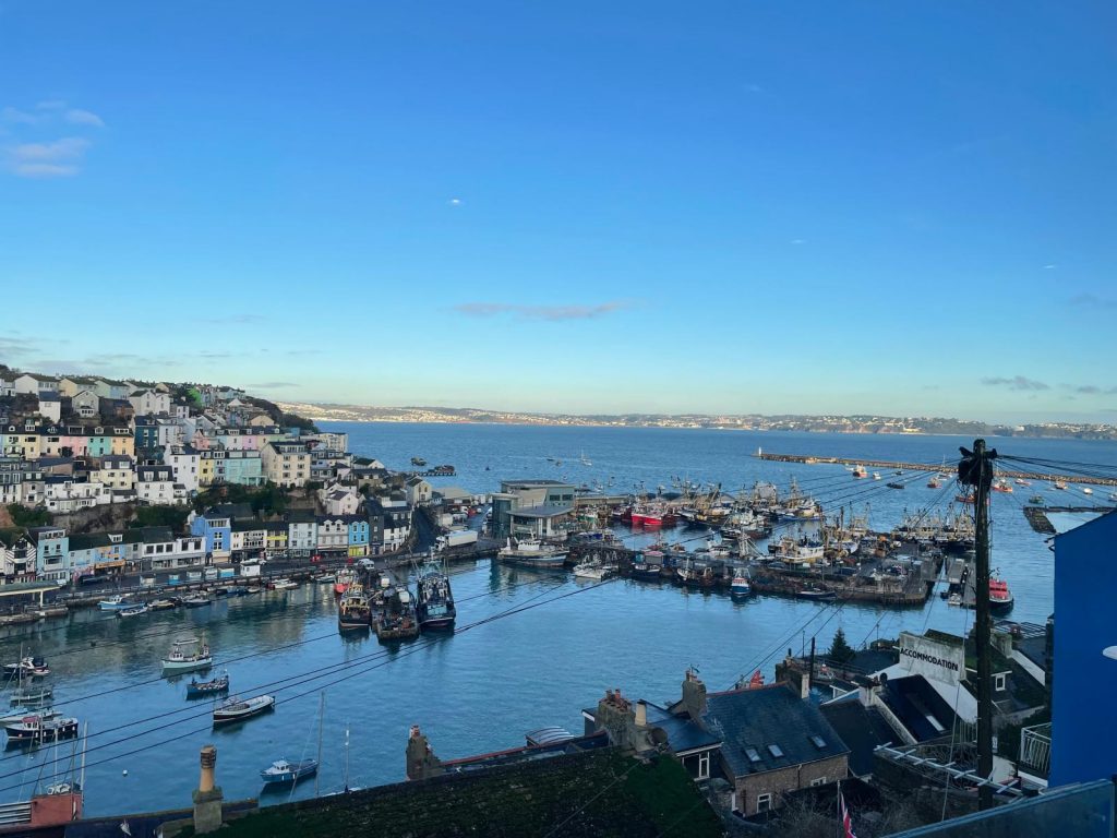 Brixham Harbour and Fish market