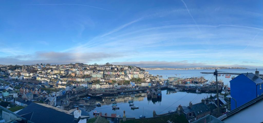 Brixham Harbour at dawn