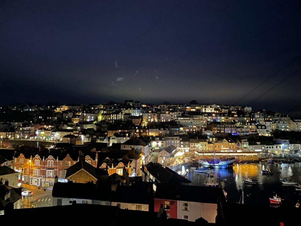 Brixham at night 