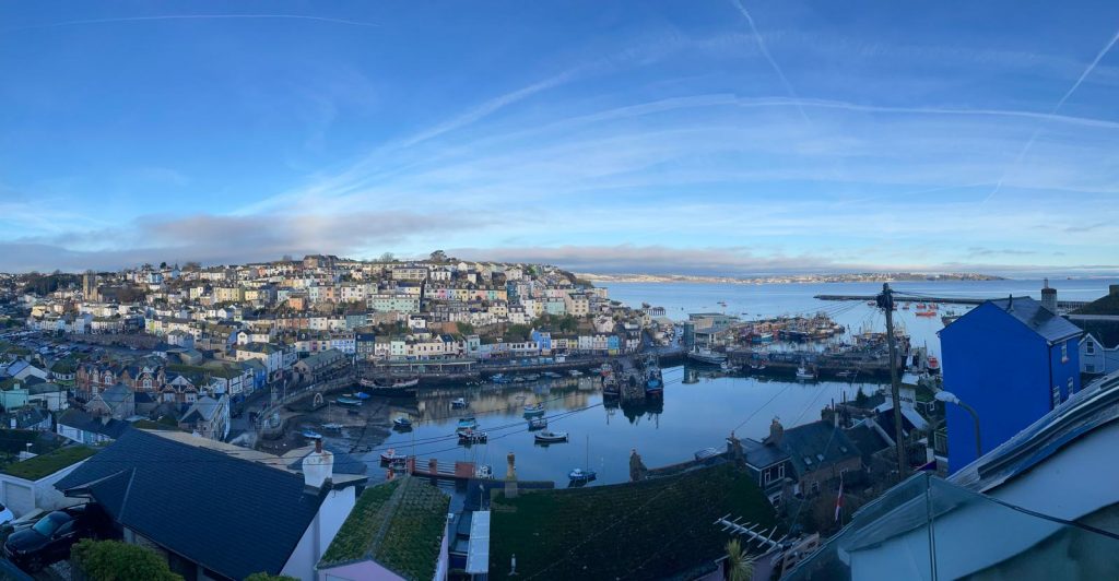 Brixham Harbour at dawn